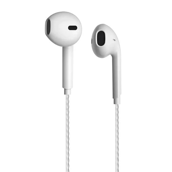 Lenovo Lecoo EH104W 3.5 Mm Jacklı Kablolu Kulak İçi Mikrofonlu Kulaklık Beyaz - 3