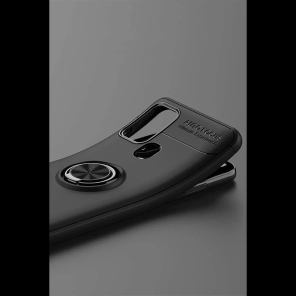 Samsung Galaxy M31 Kılıf Range Yüzüklü Silikon - Resim 6