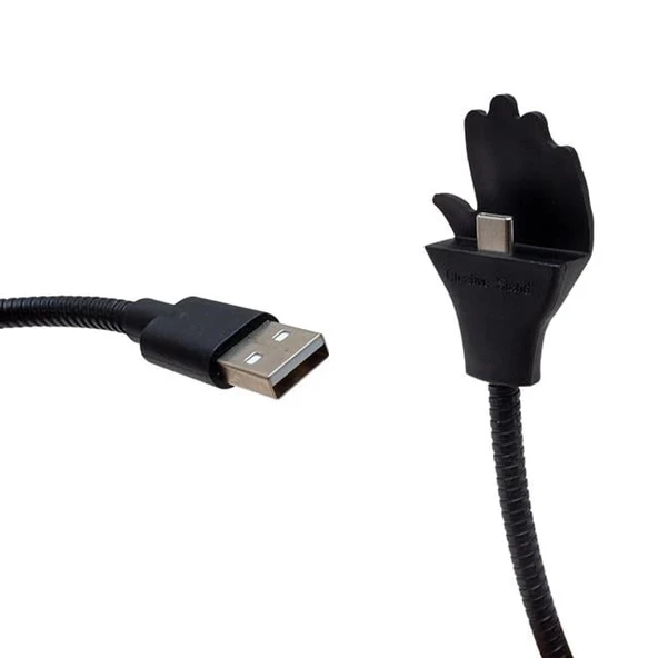 Powermaster Type-C Model El Tipi Telefon Tutacağı - 2