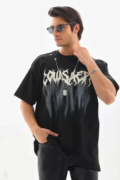 MDB Unisex Oversize Kolye Dahil Thirt  iyah - 4