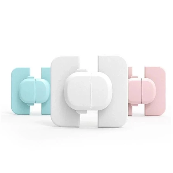 Sunup SN-28750 Geçmeli Tip Buzdolabı ve Dolap İçin Çocuk Güvenlik Kilidi Yapışkanlı - 5