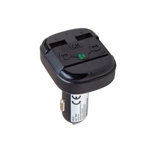 Hello HL-19681 X12 Handsfree Çift USB/SD/Bluetooth 12-24 Volt Fm Transmitter - 3