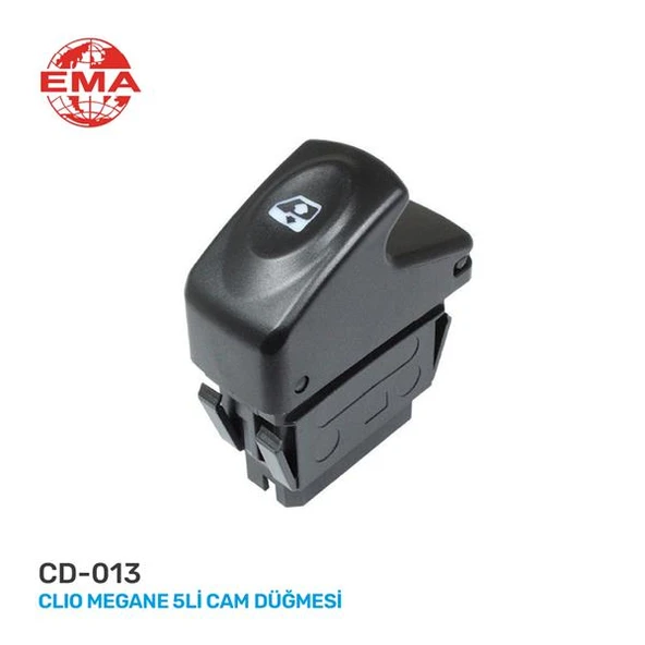 CAM AÇMA ANAHTARI SAĞ MEGANE 1-CLIO 2 1998-2005 5 FİŞ-TEKLİ 7700838099 ürün görseli 1