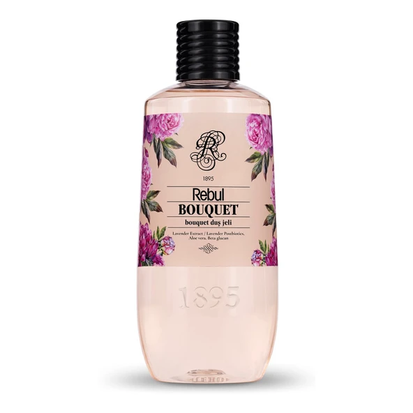 Rebul Duş Jeli 500 ml Dark Space-Bouquet 2 li - Resim 2