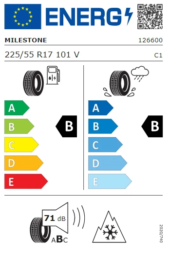 Milestone CarMile Winter 225/55 R17 101V Reinf. Kış Lastiği - 2025 - Resim 3