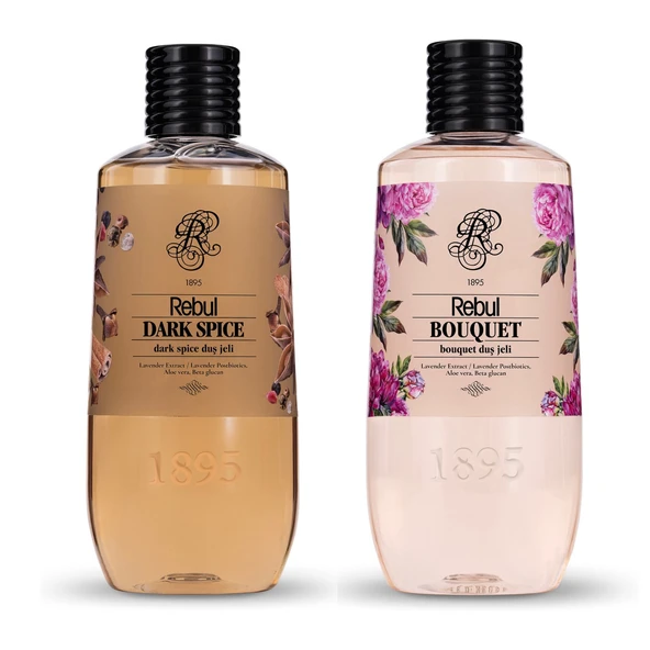 Rebul Duş Jeli 500 ml Dark Space-Bouquet 2 li ürün görseli 1