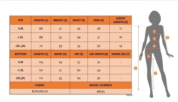 MDB Kadın Kısa Kollu Bisiklet Yaka Yandan Bağlamalı Bürümcük Bluz Ve Pantolon Ikili Takım - Resim 4