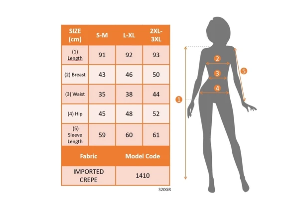 MDB Kadın Uzun Kollu Bisiklet Yaka önden Volanlı Ithal Krep Elbise - Resim 6