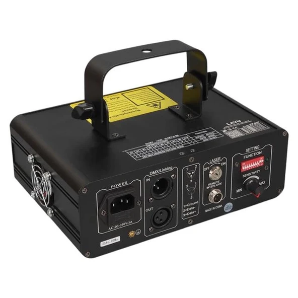 Layu S600B 600-700mW Profesyonel Mavi Beam Efekt Lazeri - 2