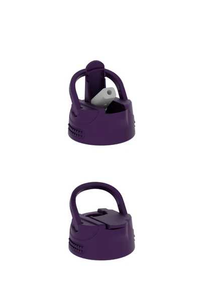 Sızdırmaz Manuel Pipetli Matara Kapağı – Penguen ve Bienly Uyumlu Yedek Kapak - Resim 2