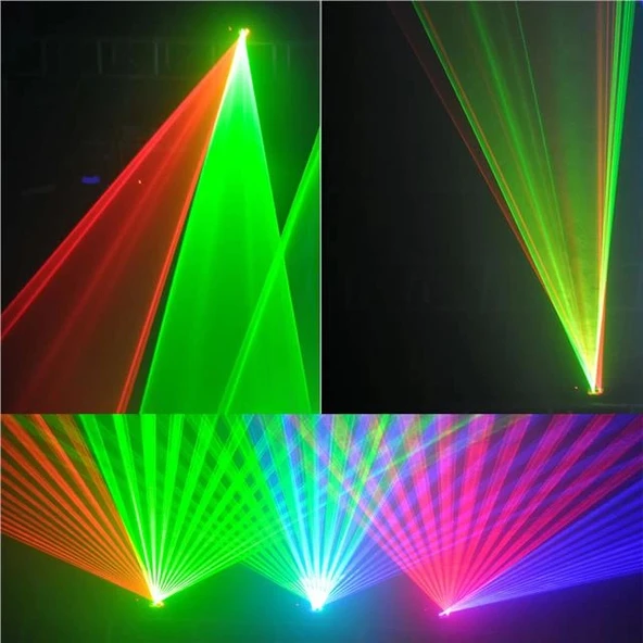 Layu C160RG Kırmızı-Yeşil Çift Renk Beam Efekt Lazeri - 4