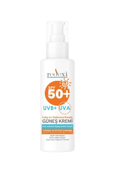 REDEXİ GÜNEŞ KREMİ SPF50 YÜZ VÜCUT IÇİN YÜKSEK KORUMA TÜM CİLTLER 100 ML - 8