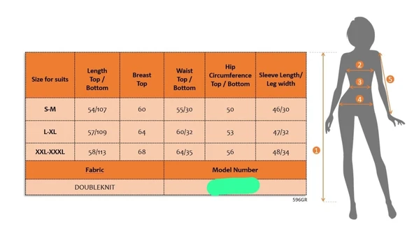 MDB Kadın Uzun Kollu Nope Baskılı Beli Ribanalı Ikili Takım - Resim 6