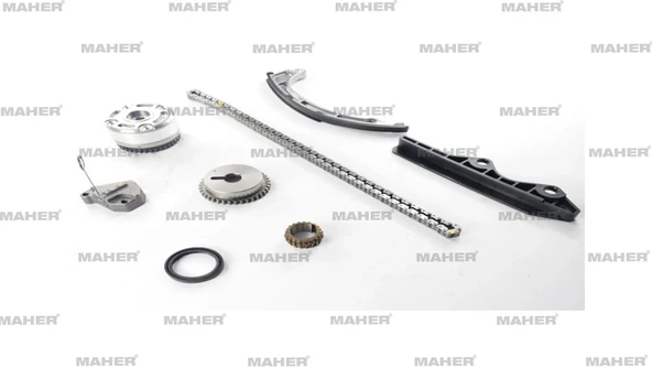 EKSANTRİK ZİNCİR SETİ MICRA 02= K12 1.2 8 PARÇA CVVT DİŞLİLİ 13021BX000 - Resim 3