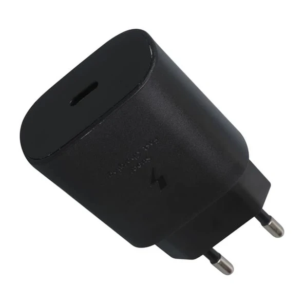 Weko WK-27877 Note10 Siyah 25 Watt Şarj Başlık Adaptörü + Type-C To Type-C Kablo - 4