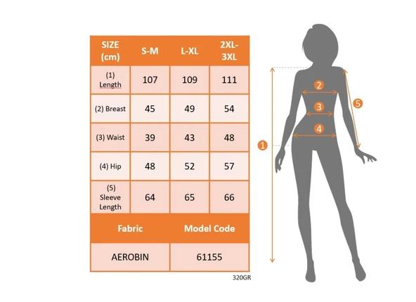 MDB Kadın Uzun Kollu önden Düğmeli Beli Kuşaklı Aerobin Midi Elbise - Resim 8