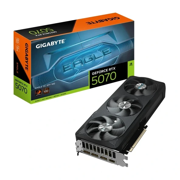 GIGABYTE RTX5070 GV-N5070EAGLE OC-12G EAGLE OC SFF 12GB VGA - Resim 10