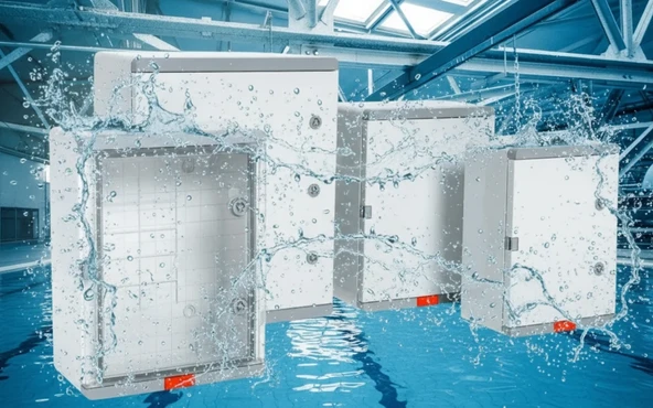 Plastim Pano 30x40x17cm Opak Kapaklı Dizayn Pro Seri IP67 - Resim 3