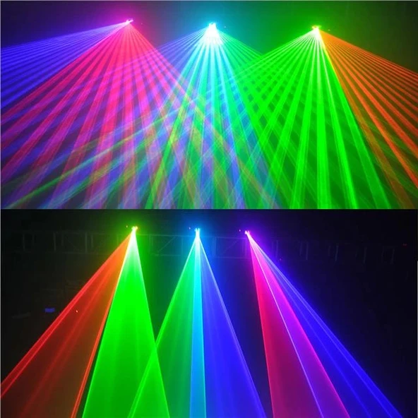 Layu C140Gb Yeşil-Mavi Çift Renk Beam Efekt Lazeri - 4