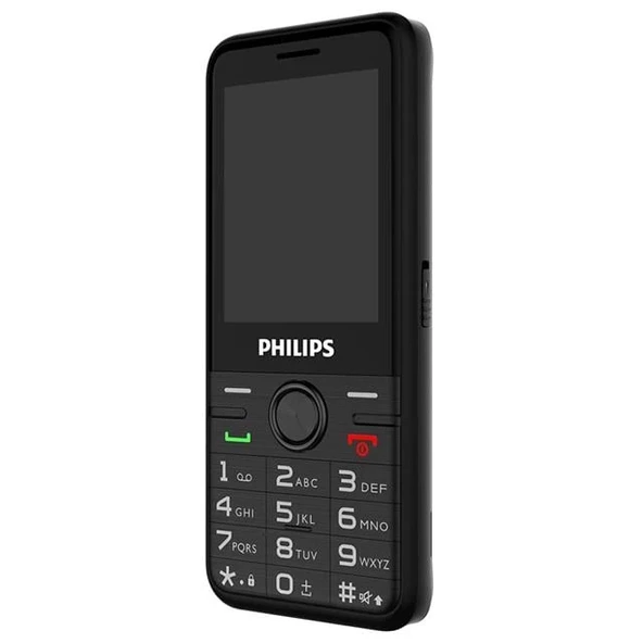 Philips E6500 2.4'' QVGA TFT Ekran 1700 Mah Bataryalı Plastik Kasa Tuşlu Cep Telefonu - 2