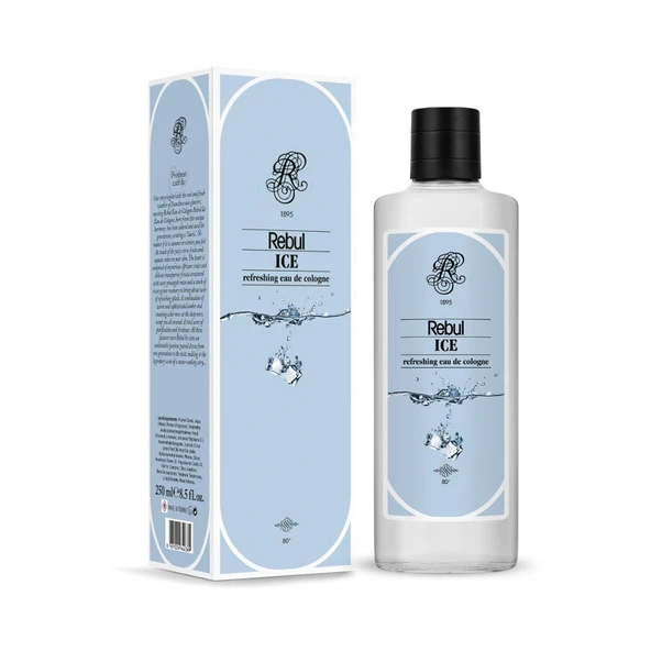 Rebul EDC Kolonya 250 ml Cam Şişe Lavanta ve Ice 2 li - Resim 2
