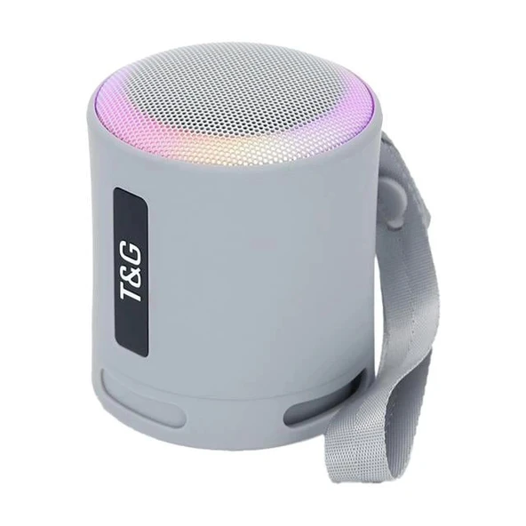 T&G TG373 Taşınabilir USB-SD-FM-Bluetooth Destekli RGB Işıklı Wireless Ses Bombası Hoparlör ürün görseli