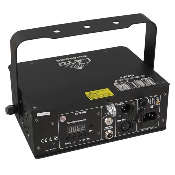 Layu PL-10RG-3B RG Lazer Lumia Efekti ve Mavi LED Wash Işık Sistemi - 2