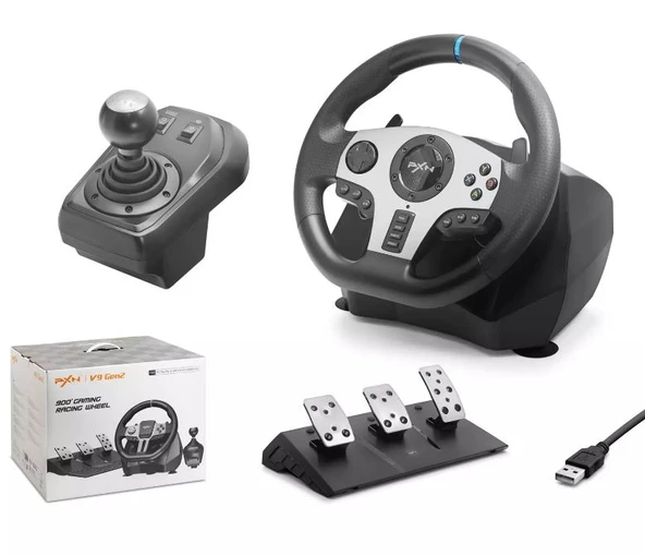 PXN V9 Gen2 Oyun Direksiyon Seti PS3/PS4/PC/XBOXONE/XBOXSERİES ürün görseli