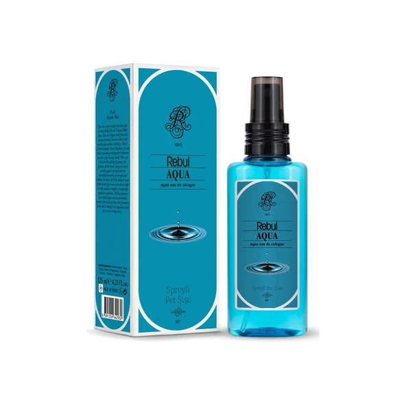 Rebul EDC Kolonya 125 ml Pet Şişe Aqua-Pine Forest-Ice-Bouquet 4 lü Karma - Resim 2