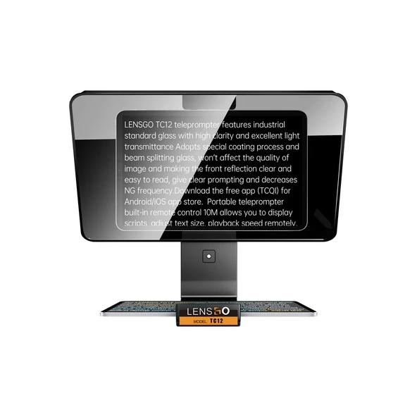 Lensgo TC12 Teleprompter (12.9 Inç) - 2