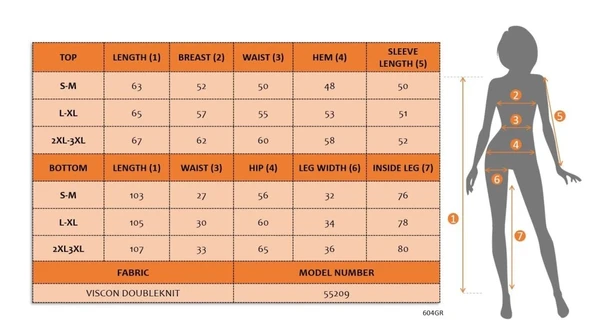 MDB Kadın Uzun Kollu Fermuarlı Karışık Desenli Viskon Iki Iplik Bluz Ve Pantolon Ikili Takım - Resim 5