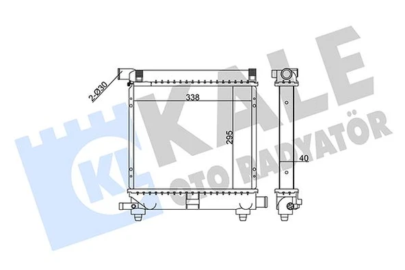 MOTOR SU RADYATORU MERCEDES W201 W124 S124 KLIMASIZ / MANUEL SANZIMAN A2015007603 ürün görseli