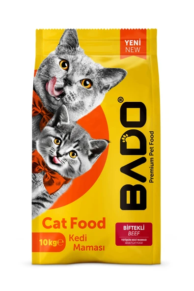 Bado Yetişkin Kedi Maması Etli 10 Kg - 2