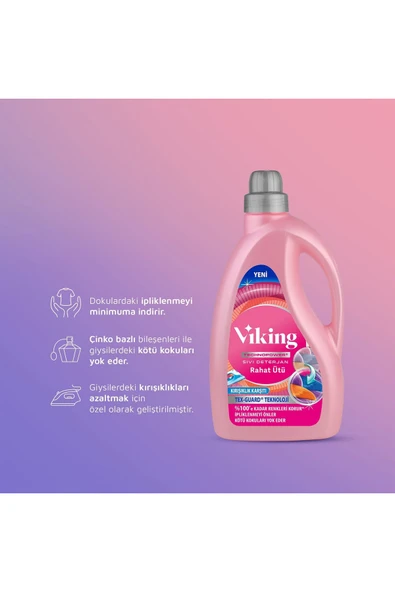 Technopower 4 Adet Rahat Ütü 2.7 Litre Çamaşır Deterjanı Sıvı Cep Sabunu - Resim 3