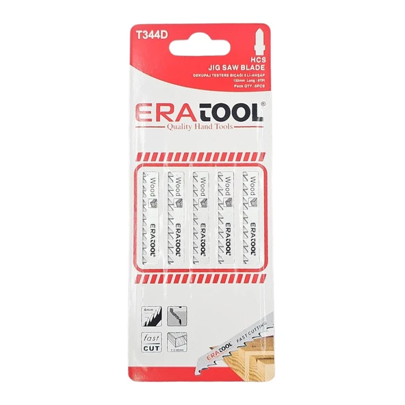 Fixonic Eratool ERA51835 T344D Ahşap Dekupaj Testere Bıçağı (5'li Paket) ürün görseli 1