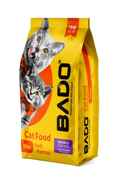 Bado Yetişkin Kedi Maması Tavuklu 10 Kg - 3