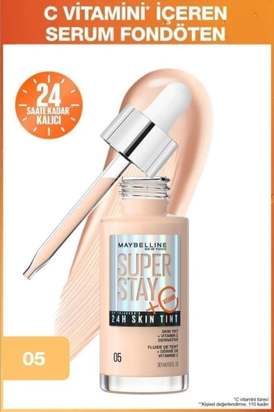 Maybelline New York Super Stay Skin Tint Fondöten - 05 ürün görseli