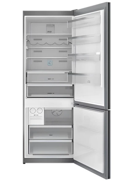 Teka RBF 78725 GBK EU 510 Lt. No Frost Siyah Buzdolabı - Resim 2