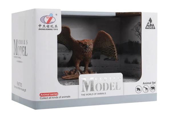 Kutulu Model Figür Hayvan Baykuş - 2