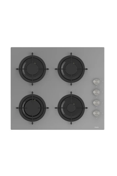 Flowart Basıc Serisi Gri Ankastre Set (cs208 Xe62cpr D082) - Resim 2