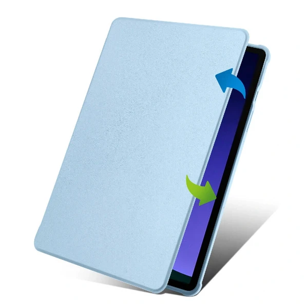 Galaxy Tab S9 Kılıf Zore Termik Kalem Bölmeli Dönebilen Standlı Kılıf - 5