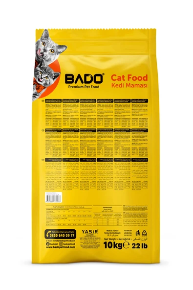 Bado Yetişkin Kedi Maması Tavuklu 10 Kg - 4