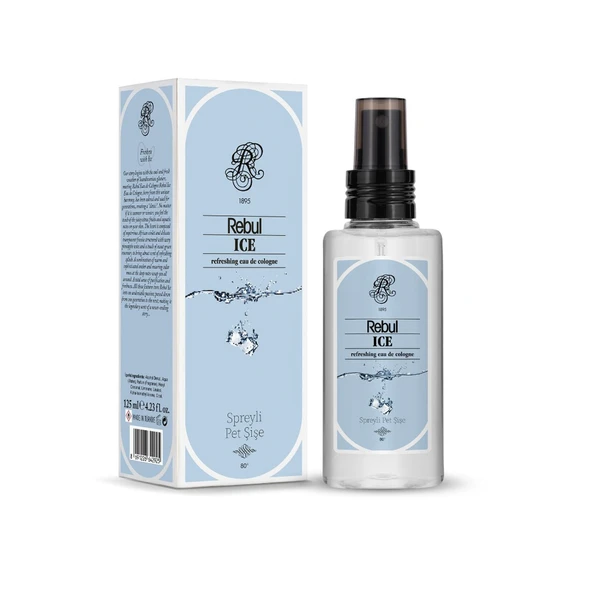 Rebul EDC Kolonya 125 ml Pet Şişe Aqua-Pine Forest-Ice-Bouquet 4 lü Karma - Resim 4