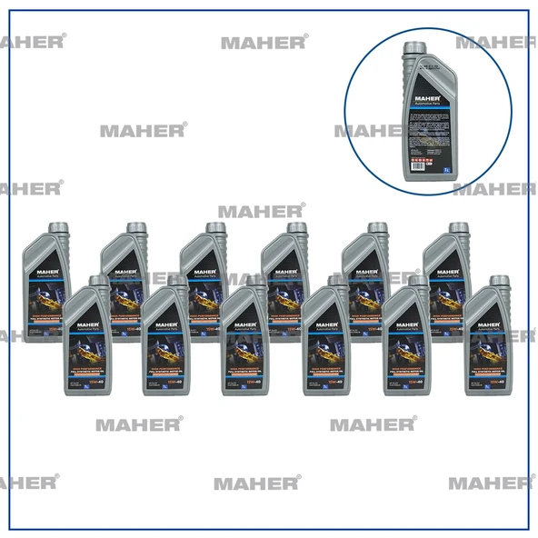 MOTOR YAĞI 15W/40 SL-CF / 1LT 15W401 (12 ADET) ürün görseli