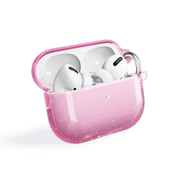 Apple Airpods Pro 2 Zore Allstar Airbag 32 Parlayan Simli Saydam Renkli Kılıf ürün görseli