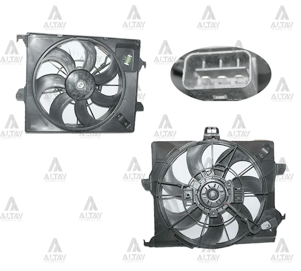 FAN RADYATÖR ACCENT 11= BLUE DİZEL / RIO 12= 25380 1R350 ürün görseli