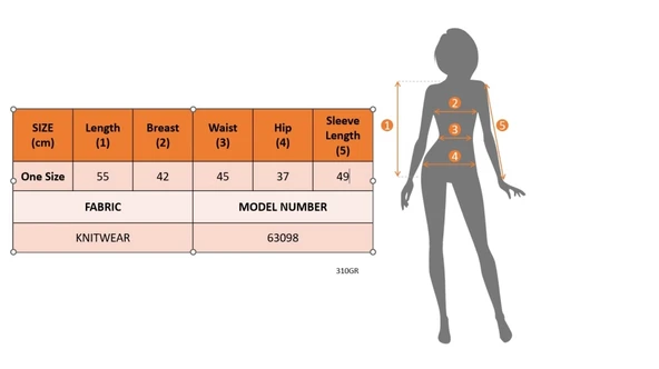 MDB Kadın Uzun Kollu Omuzlardan Açık Uzun Kollu Blok çizgili Triko Bluz - Resim 4