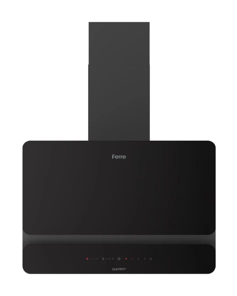 Ferre D 080 Siyah Ultra Sessiz SilentArt  60 cm Ankastre Davlumbaz - Resim 5