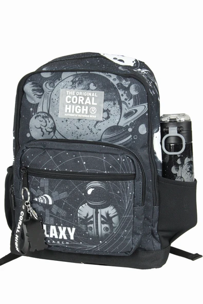 CH 23644 Galaxy - 4' Lü Okul Çantası Seti - Sırt Ve Beslenme Çantası + Kalemlik + Matara - 3