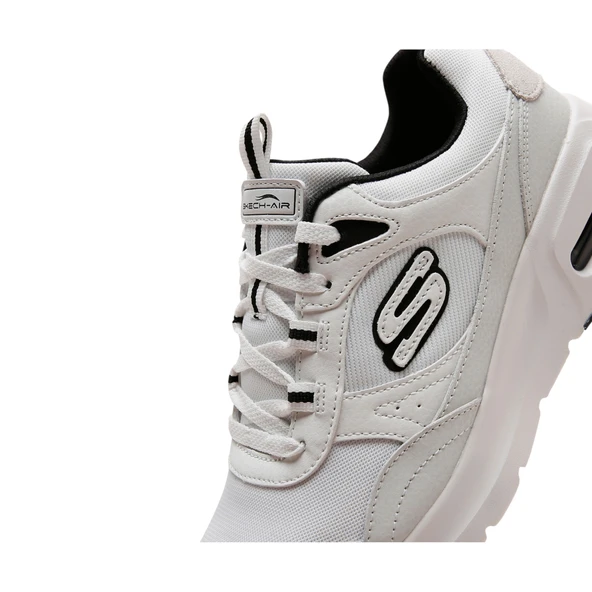Skech - Air Court Erkek Beyaz Sneakers 232646 Wbk - 6